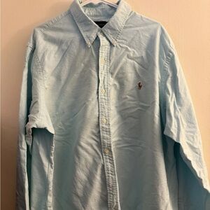 Ralph Lauren Light Blue Casual Button Down Shirt